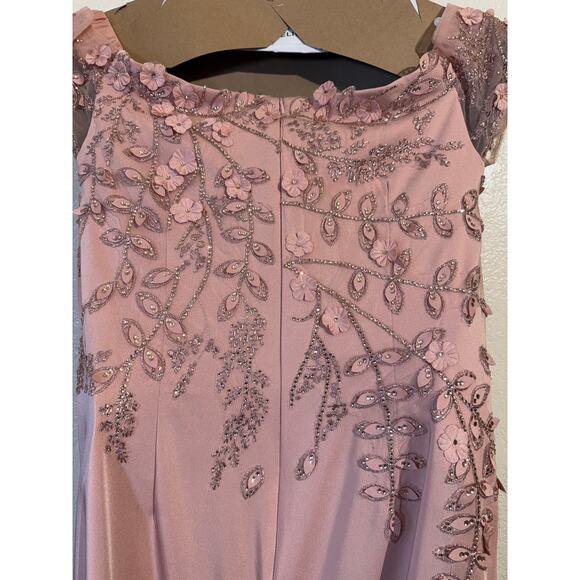 Cameron Blake Mother of Bride Formal Dress Gown 10 - Picture 6 of 16